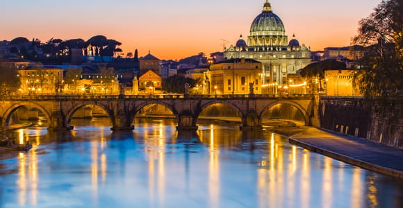 Rome: Big Bus Panoramic Night Tour by Open-Top Bus