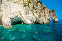 Zakynthos, Mizithres Sonnenuntergang Kreuzfahrt mit Schwimmen & Schildkröten - Hizvo
