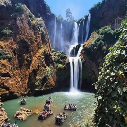 Visit Ouzoud Falls Day Trip from Marrakech in Atlas Mountains
