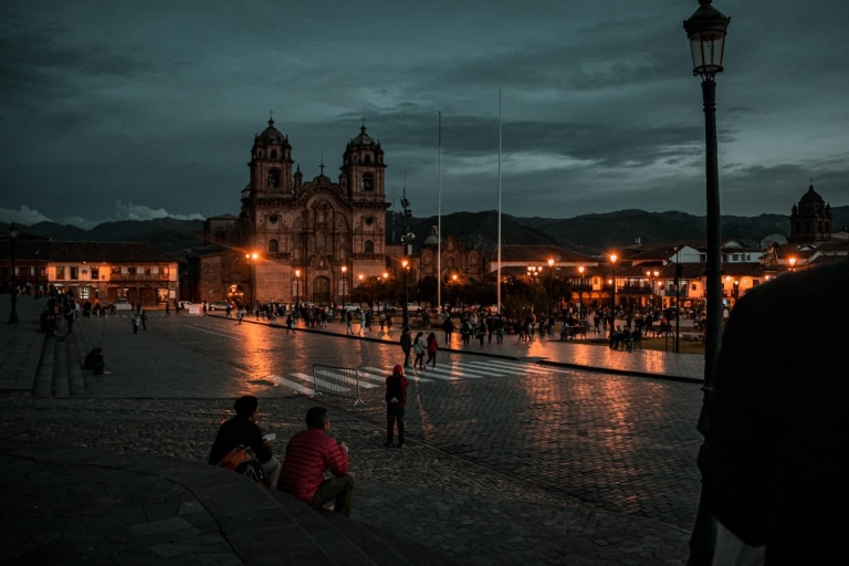 Depuis Cusco : Visite nocturne privée du centre historique