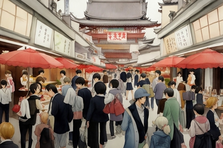 Asakusa （Tokio）: Wycieczka z audioprzewodnikiem po smartfonie