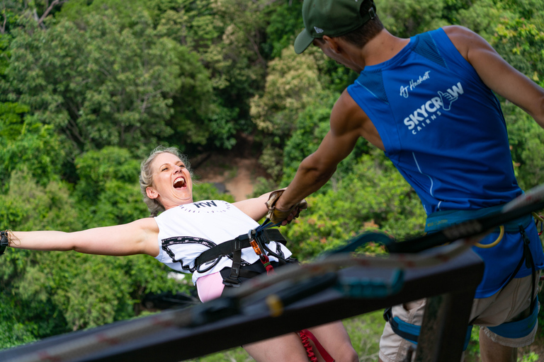 Cairns: salto en bungy en la selva tropicalSalto en puenting en la selva tropical