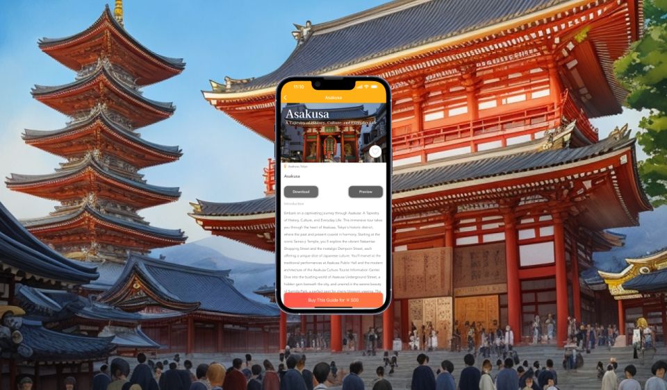 Асакуса (Токио): аудиогид для смартфона | GetYourGuide