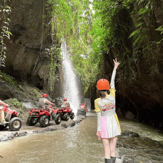 Ubud Quad Atv Cascades et Grottes de Barong GetYourGuide