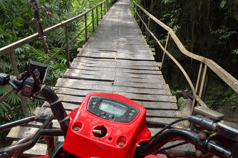 Ubud: Quad Atv-watervallen en Barong-grotten