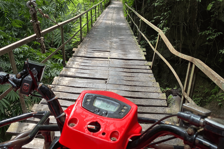 Ubud: Quad Atv-watervallen en Barong-grotten