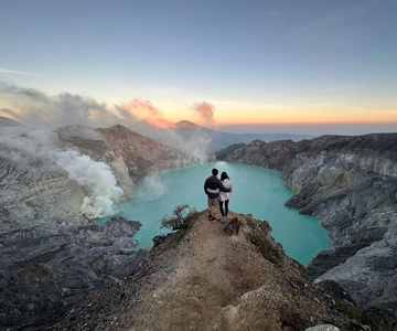 Nachtelijke tocht naar de vulkaankrater Ijen vanuit Bali