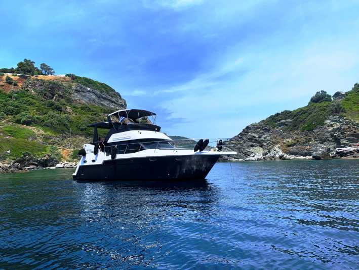 Skiathos: Private Yacht Cruise with Swim Stops