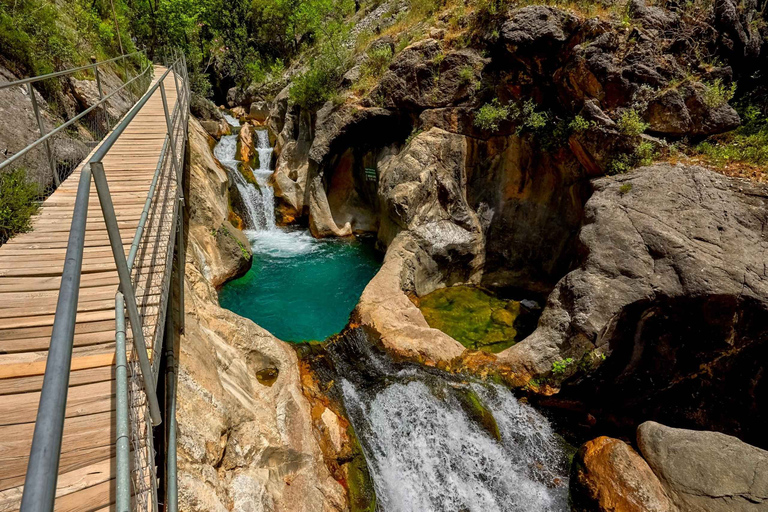 Dalla città di Side: Tour del canyon di Sapadere con servizio di prelievo e pranzo