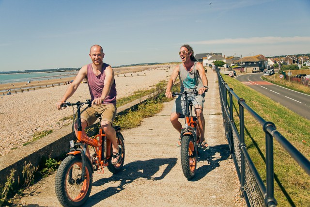 Visit Camber Sands Fat Tyre Ebike Hire in Battle, England