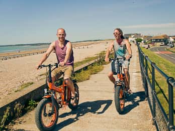 Camber Sands: Fat Tyre Ebike Hire