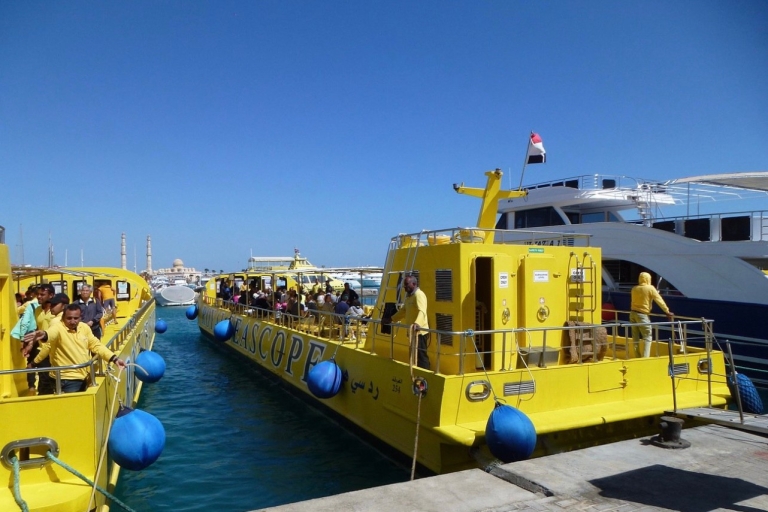 Royal Seascope Submarine Hurghada trip met snorkelenRoyal Seascope Onderzeeër reis