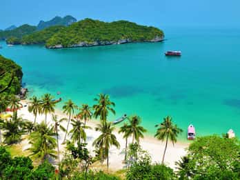 Samui: Angthong Marine Park Bootstour mit Transfer und Mahlzeiten