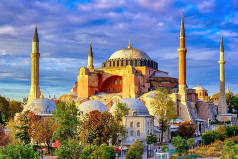 Alles in één: Istanbul Old City Tour en Bosporus-cruiseIstanbul: rondleiding door de oude stad en cruise bij zonsondergang over de Bosporus