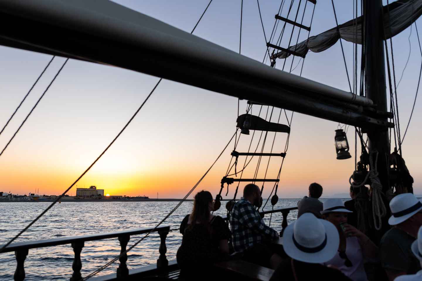 Rhodes: Sunset Cruise 1 hour on an 18th-Century Boat
