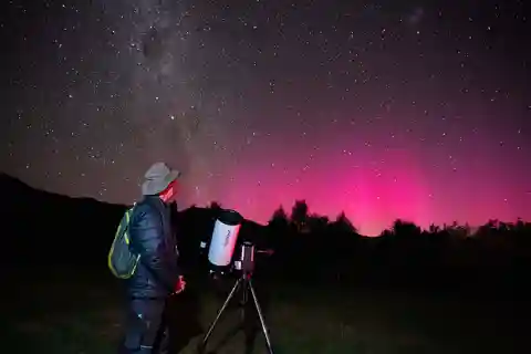 Von Akaroa aus: Erlebnis Sternguckerei