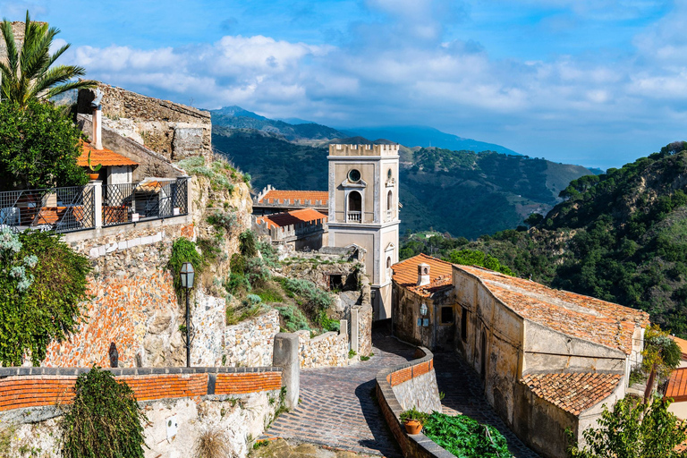 Taormina &amp; Savoca från Catania på Gudfaderns vägar