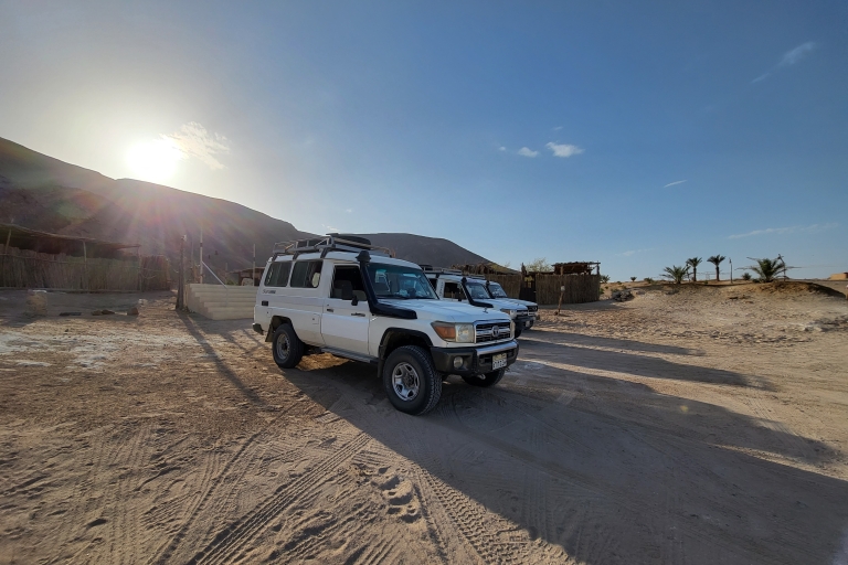 Hurghada: tour en jeep safari, paseo en camello y pueblo beduinoTour desde Hurghada
