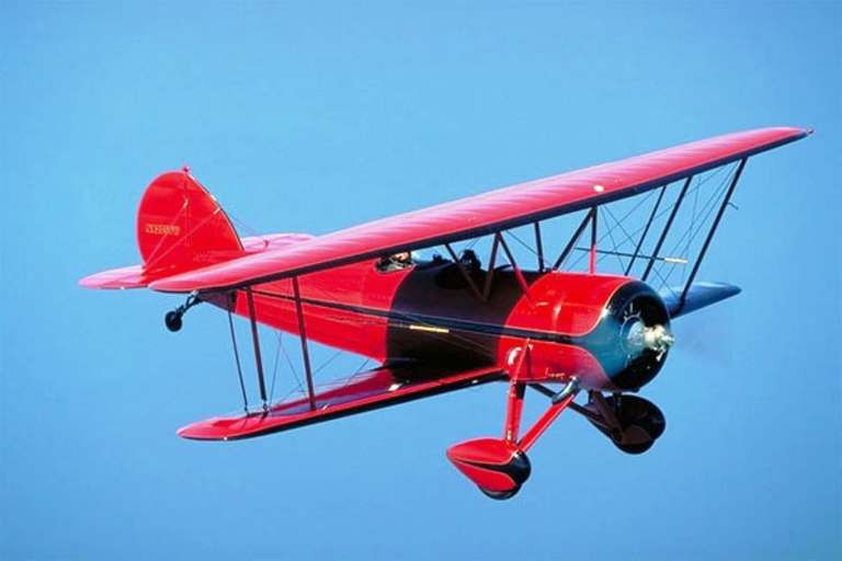 Vintage Biplane Flight in Bucharest