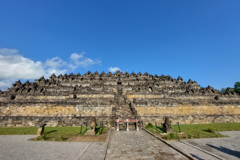 Soluppgång på Merapi-berget, Borobudur-klättring och Prambanan-templet