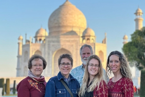 Desde Delhi: Excursión privada de un día al Taj Mahal y Agra - Todo incluidoPaquete Todo Incluido con Comida