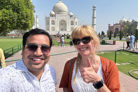 Desde Delhi: Excursión privada de un día al Taj Mahal y Agra - Todo incluidoPaquete Todo Incluido con Comida