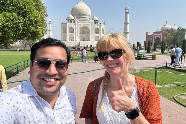 Desde Delhi: Excursión privada de un día al Taj Mahal y Agra - Todo incluidoPaquete Todo Incluido con Comida