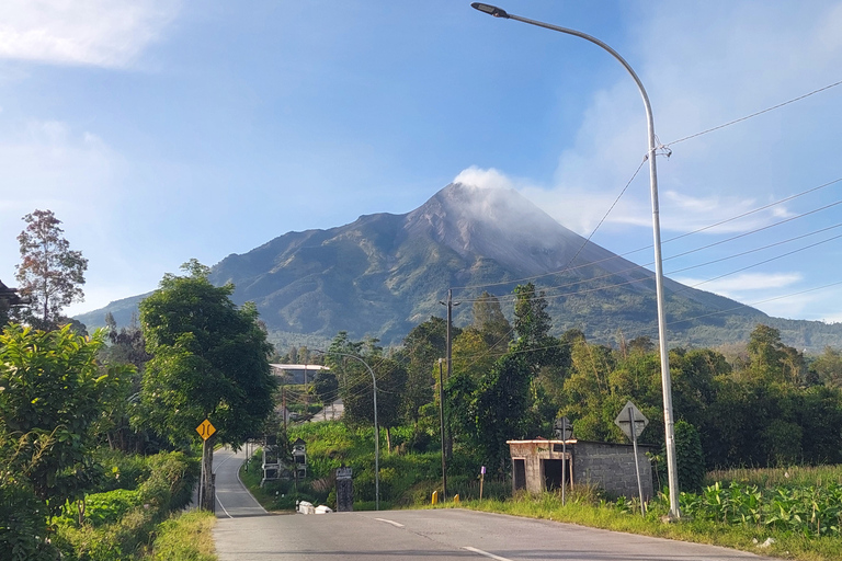 Soluppgång på Merapi-berget, Borobudur-klättring och Prambanan-templet