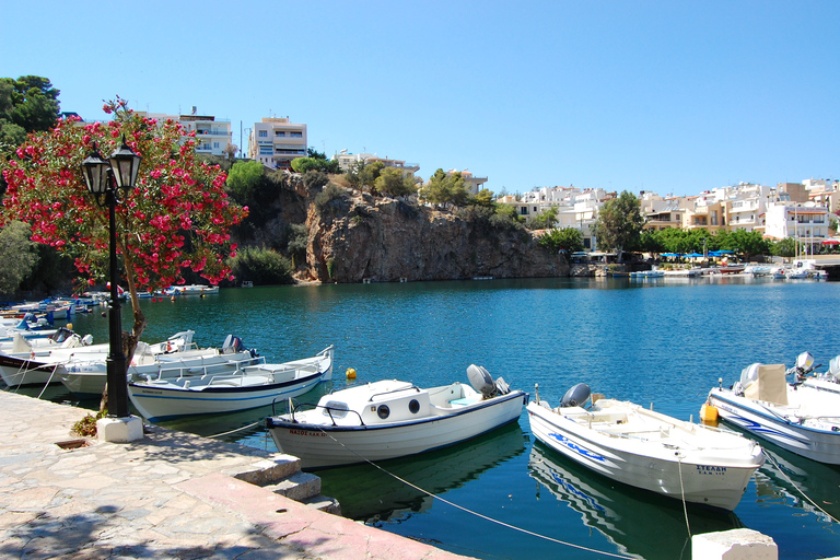 Heraklion: Spinalonga & Agios Nikolaos Cruise met BBQ LunchPick up van: Heraklion, Gouves, Stalis, Malia, Hersonisos