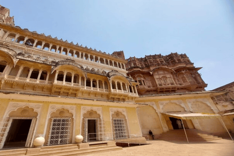 privé Jodhpur City-tour Sightseeing Met chauffeur en gidsMehrangarh Fort en Blue City Historic Tour met lokale gids