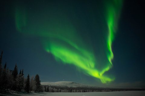 Levi: Caça às Luzes do Norte - Excursão fotográficaLevi: caça à aurora boreal - passeio fotográfico