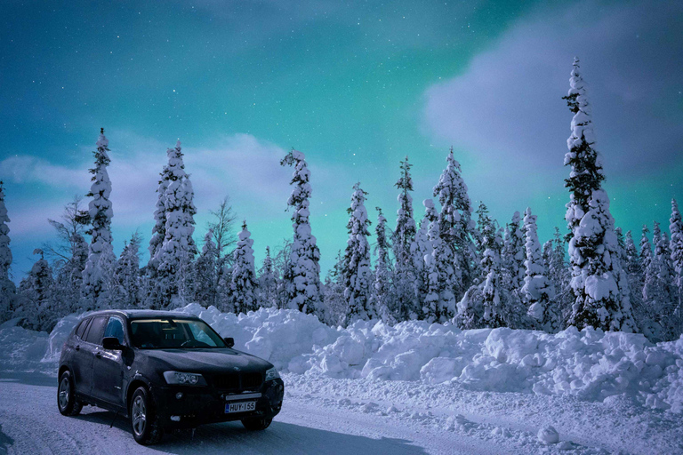 Levi: Caça às Luzes do Norte - Excursão fotográficaLevi: caça à aurora boreal - passeio fotográfico