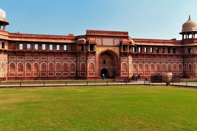 Au départ de Delhi : visite privée d'une journée à Tajmahal et au fort d'Agra