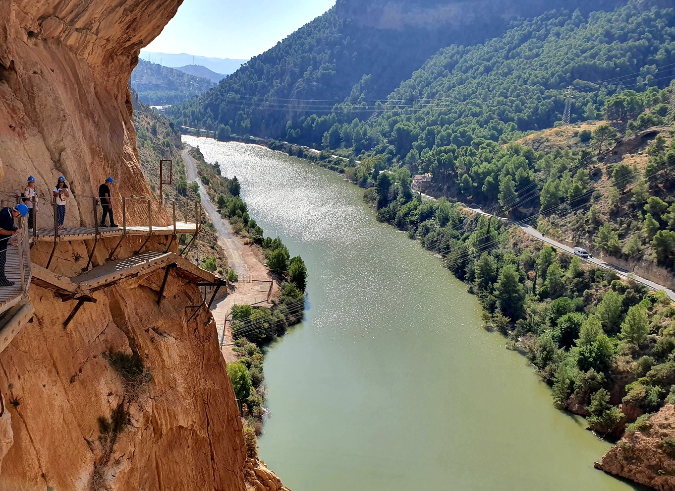 Málaga: Caminito del Rey guidet tur med transport