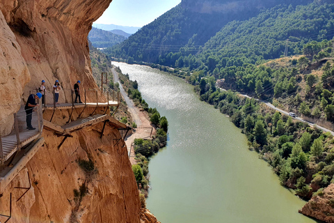 Málaga: Caminito del Rey Guidad tur med transport