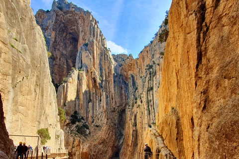 Caminito del Rey: tour guiado con autobús desde Málaga