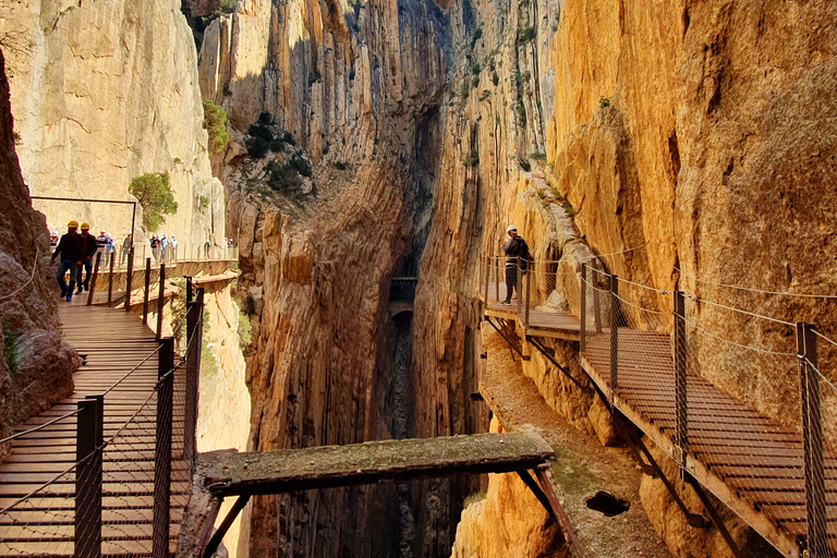 Málaga: Caminito del Rey Guidad tur med transport