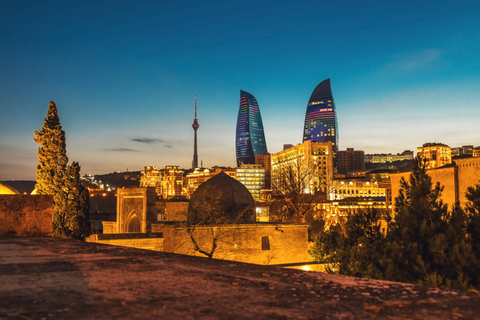 Tour della città di Baku antica e moderna