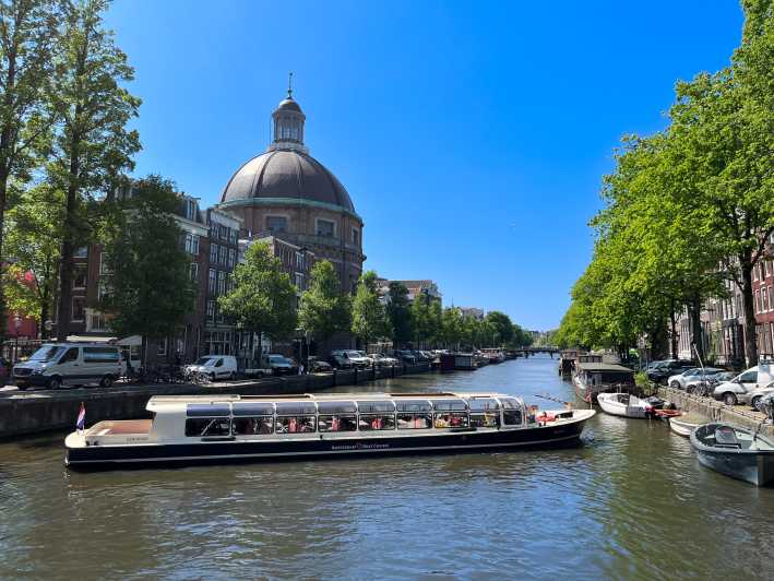 Amsterdam : Croisière sur les canaux avec commentaires en direct et audioguide