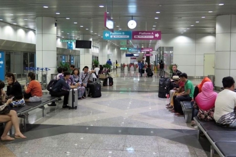 Luchthaven Kuala Lumpur: treintransfer van/naar KL SentralSingle van Kuala Lumpur Airport T1 naar KL Sentral Station