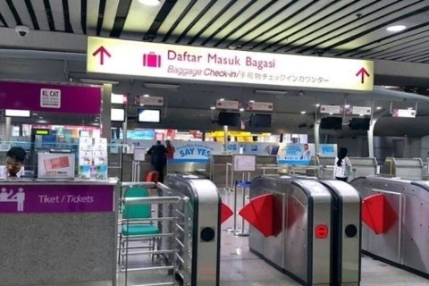 Aeropuerto de Kuala Lumpur: Traslado en tren a/desde KL SentralIda y vuelta: Aeropuerto de Kuala Lumpur T2 y estación KL Sentral