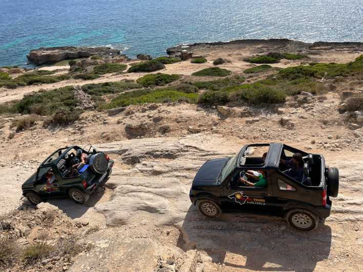 Mallorca: Självkörande 4x4 Jeepsafari-tur