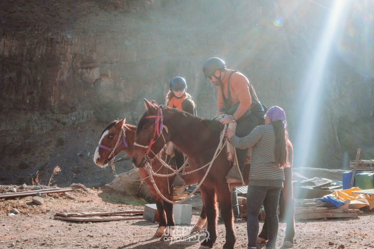Paardrijden midden in Los Andes met Chileense BBQ