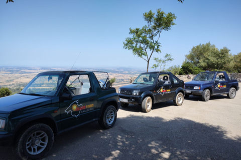 Mallorca: Zelf rijden 4x4 Jeepsafari TourMallorca: zelfrijdende 4x4 jeepsafaritour