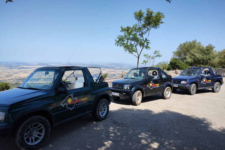 Maiorca: tour self drive in jeepsafari 4x4Maiorca: tour safari in jeep 4x4 in auto