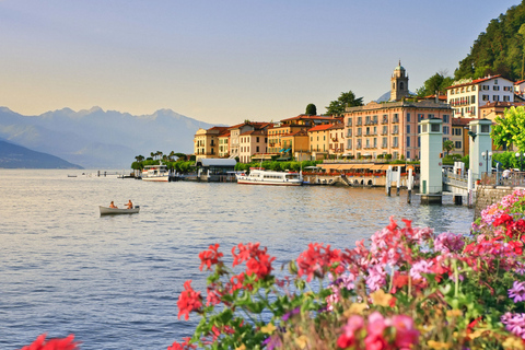 Från Milano: Liten grupp Como, Bellagio, Varenna, båtkryssningGruppresa med mötesplats nära Piazza Duomo