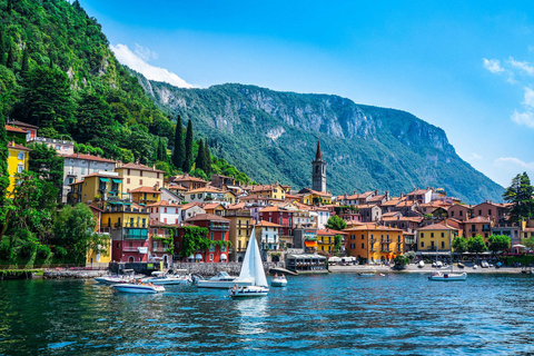 Från Milano: Liten grupp Como, Bellagio, Varenna, båtkryssningGruppresa med mötesplats nära Piazza Duomo