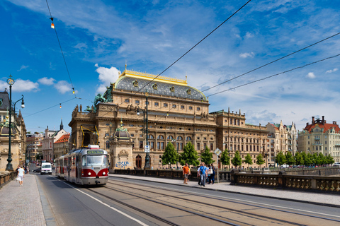 Wandeltocht door Praag in het Frans: Nové Město