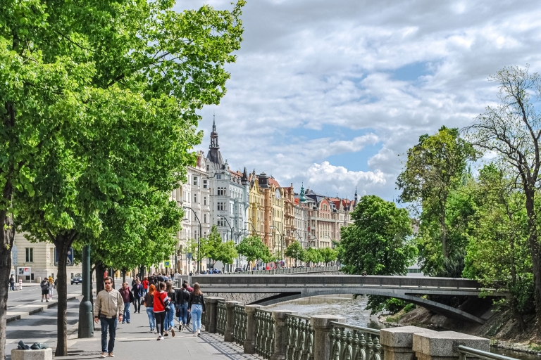 Visita a pie de Praga en francés : Nové Město