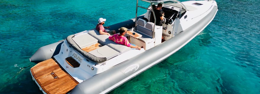 Rhodes : Croisière de luxe en semi-rigide (tout compris) vers 3 baies